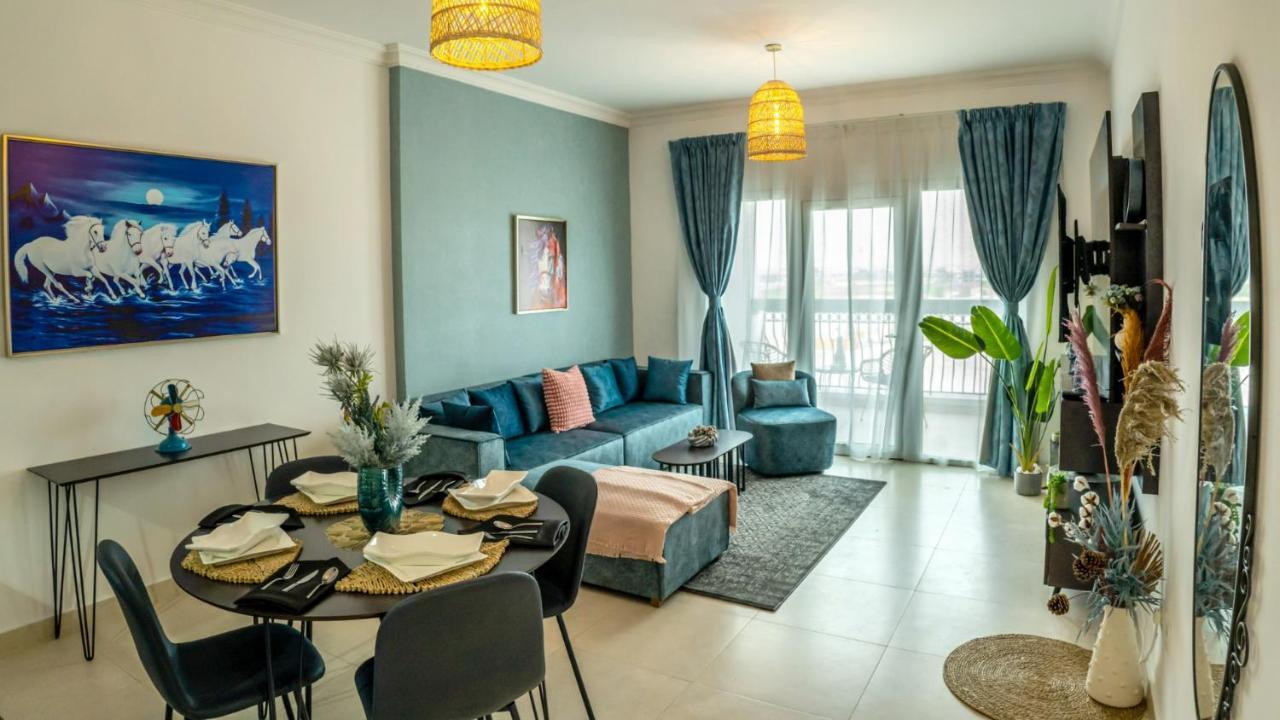 Your 1Br Retreat On Yas Island Blue Sapphire Apartment 阿布扎比 外观 照片