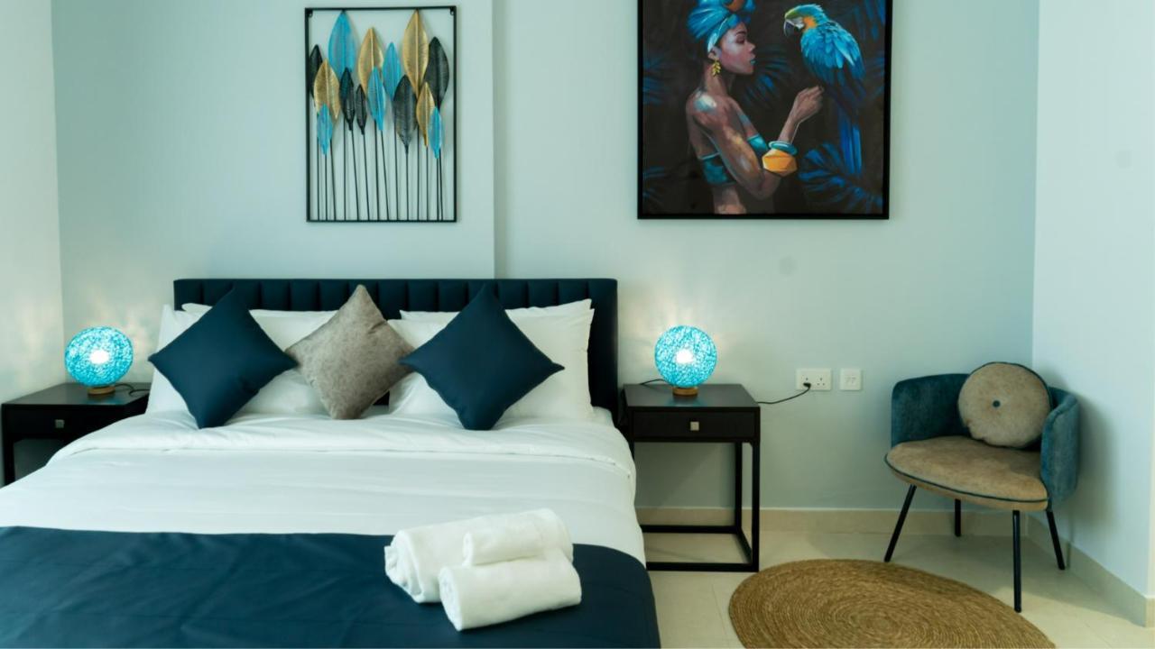 Your 1Br Retreat On Yas Island Blue Sapphire Apartment 阿布扎比 外观 照片