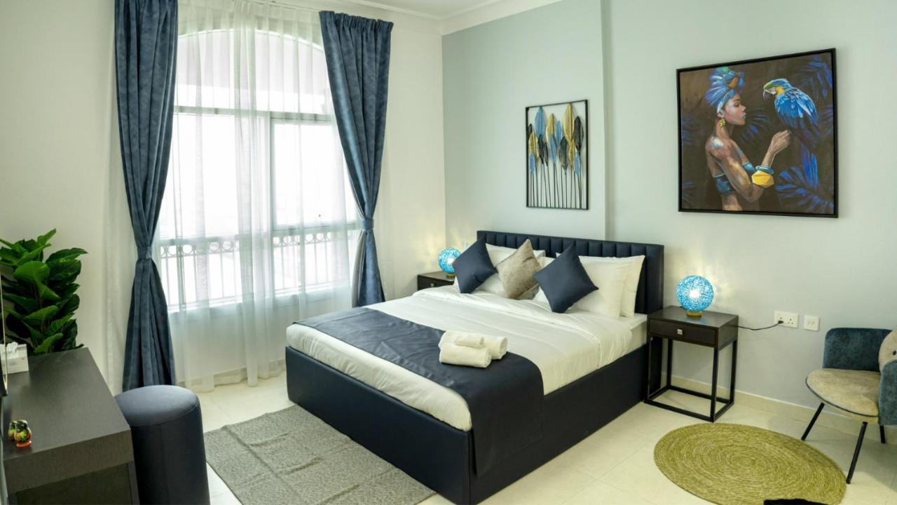 Your 1Br Retreat On Yas Island Blue Sapphire Apartment 阿布扎比 外观 照片