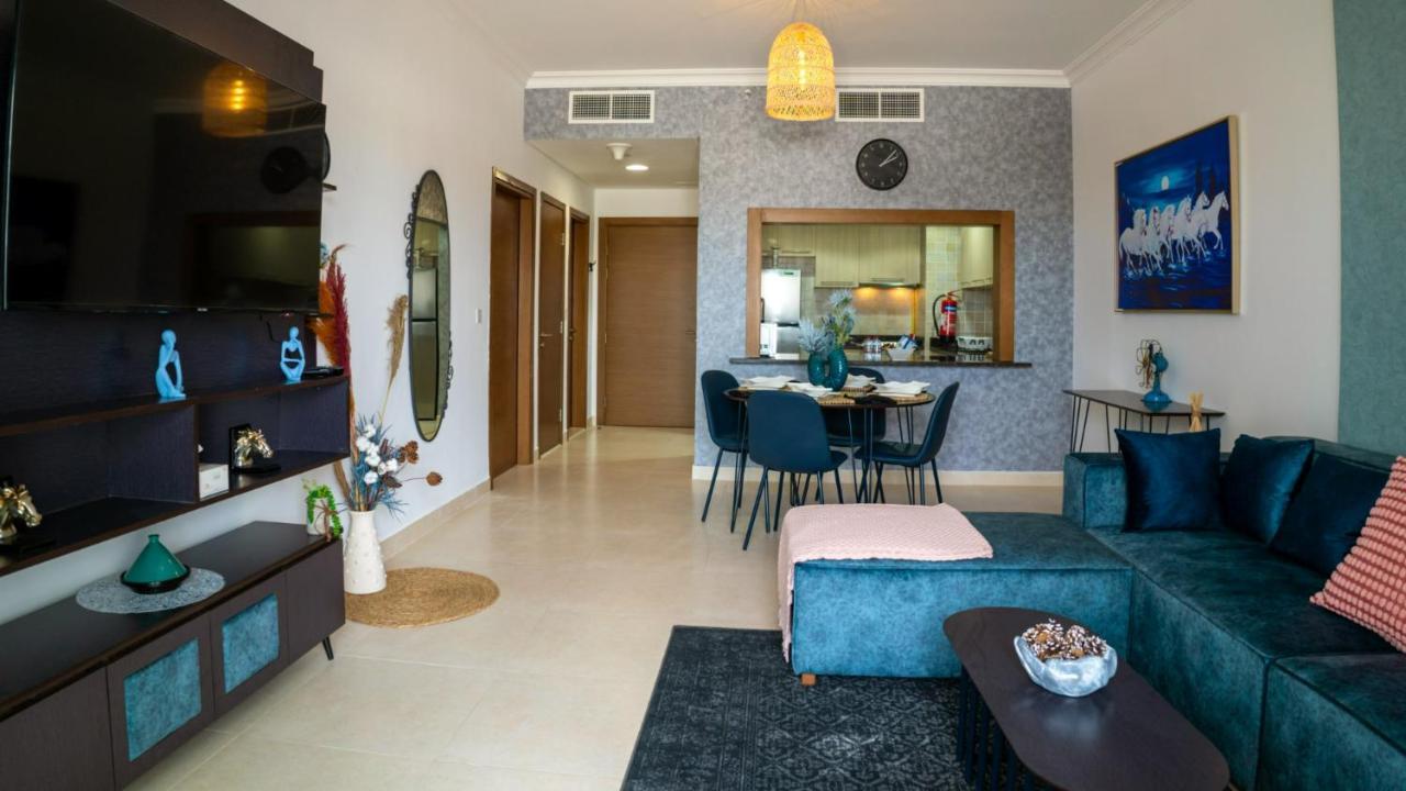 Your 1Br Retreat On Yas Island Blue Sapphire Apartment 阿布扎比 外观 照片