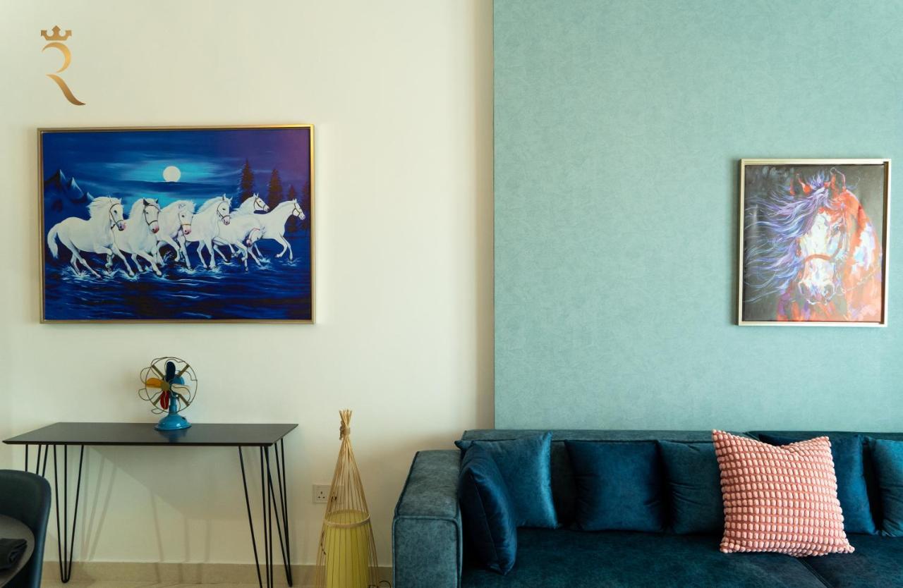 Your 1Br Retreat On Yas Island Blue Sapphire Apartment 阿布扎比 外观 照片