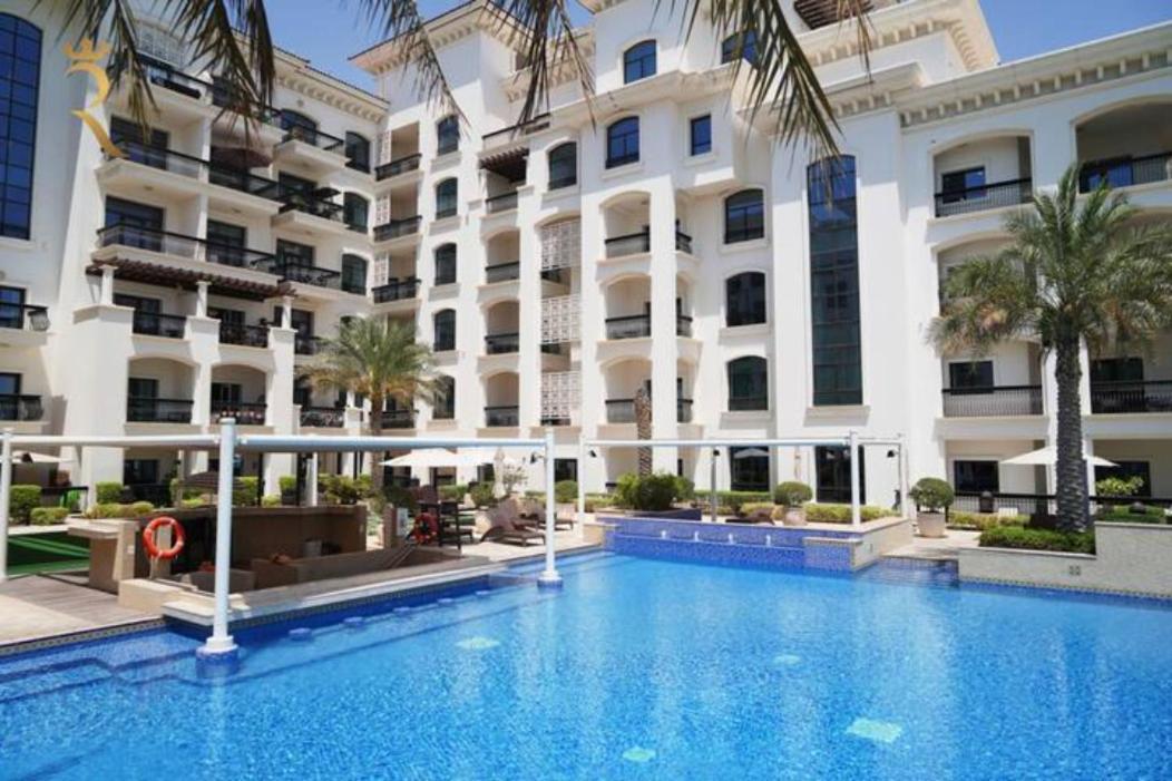 Your 1Br Retreat On Yas Island Blue Sapphire Apartment 阿布扎比 外观 照片
